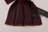 Dolce & Gabbana Bordeaux Silk Crown Chili Scarf